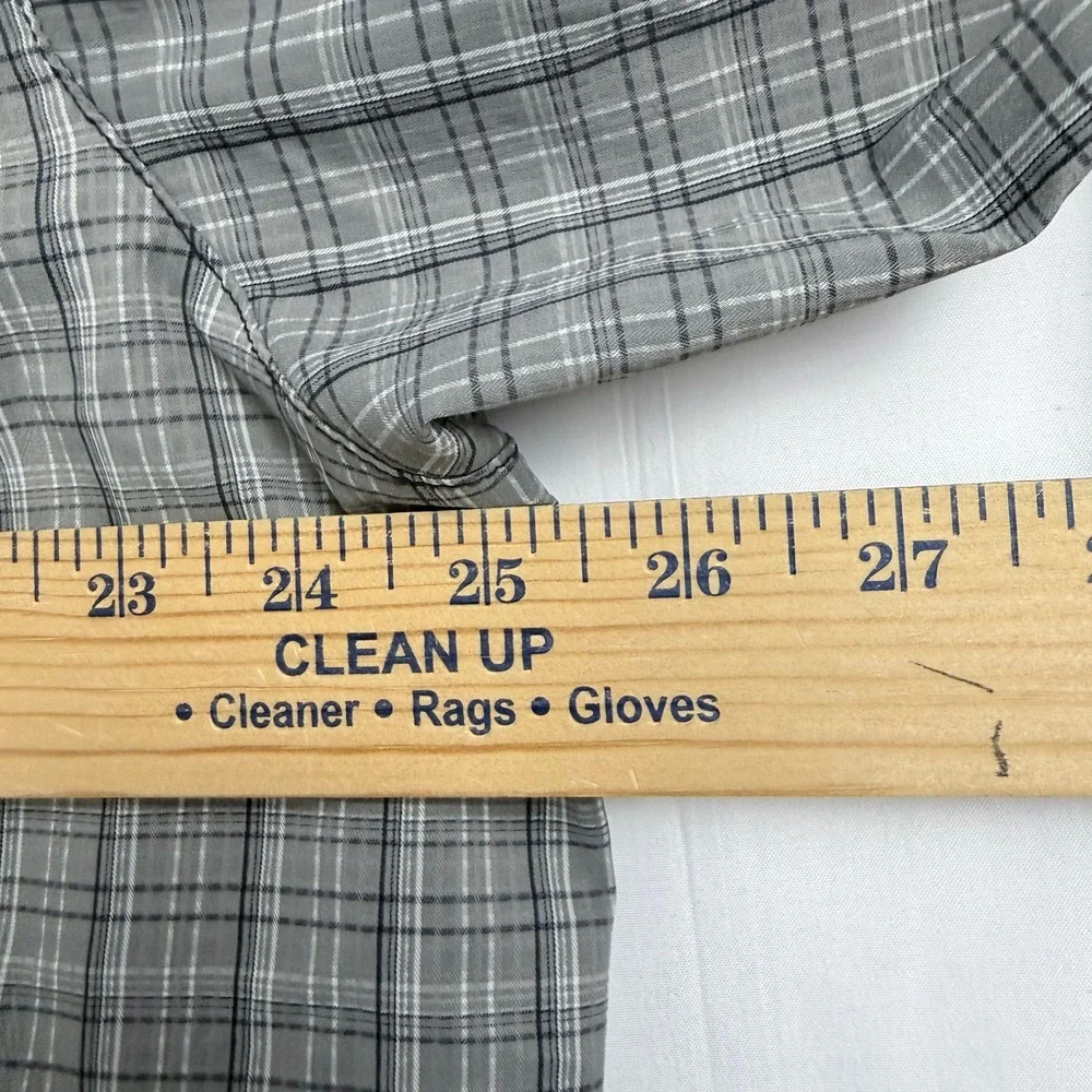 Columbia Omni-Wick Plaid Long‎ Sleeve Hiking Shirt Mens XXL Button Down